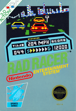 Highway Star box art for Famicom